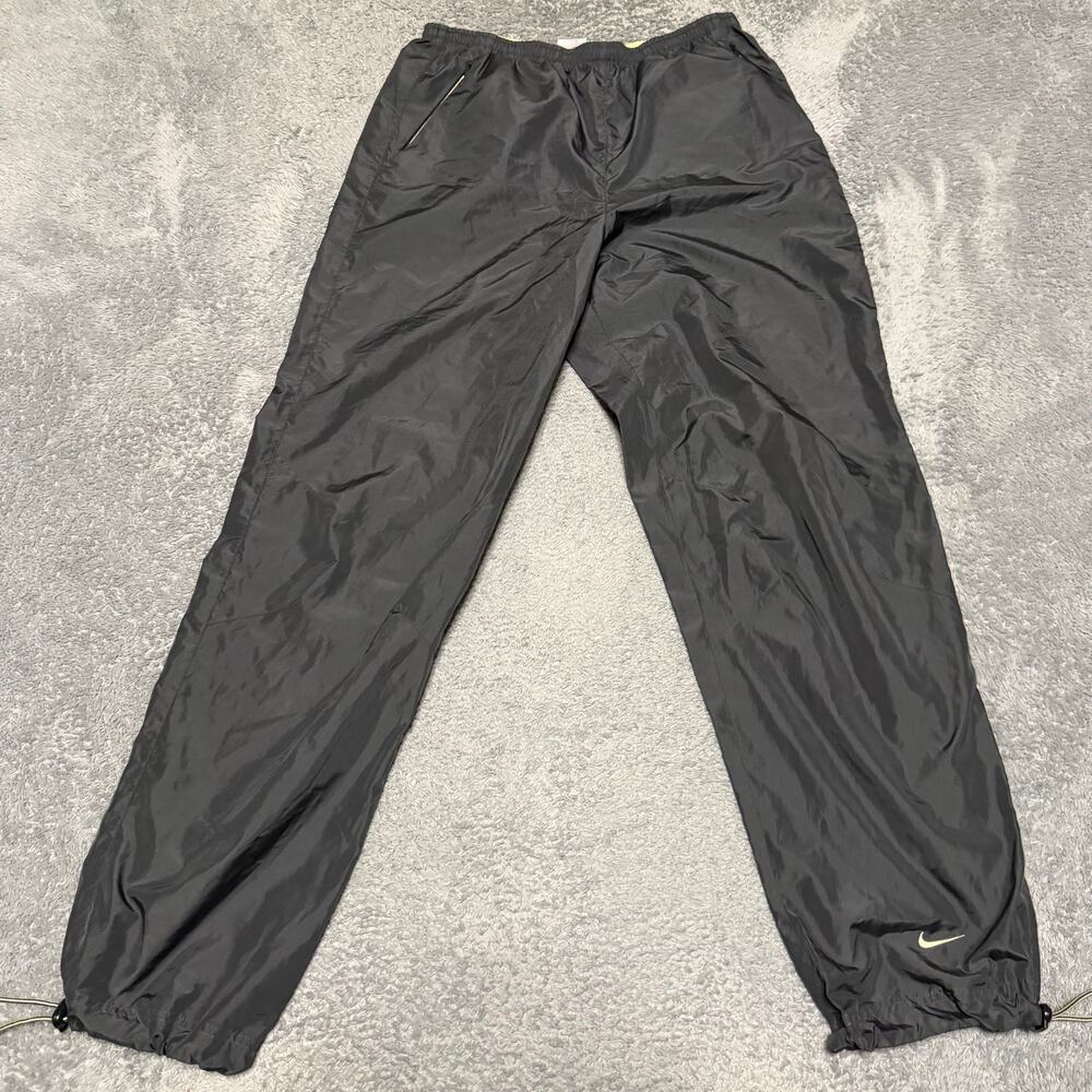 Nike Pants Womens Small 4-6 Black Vintage Track Windbreaker Baggy